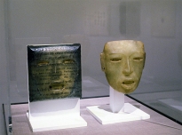 Teotihuacan & Teotihuacan mask (Sainsbury Centre for Visual Arts World Art Collection), 1997, mixed media