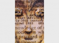 Lega (detail), 1996, acrylic, poly vinyl acetate, colour photocopy and photocopy transfer on canvas, The Mag Collection