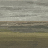 Downs I, (detail), 2024, screenprint