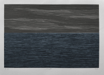 Twilight, 2023, screenprint 20 x 29.5 cms