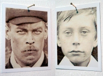 One Hour, 2011, digital prints on photographic paper, each image 6 x 5 cms