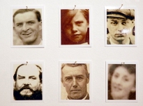 One Hour (detail), 2011, digital prints on photographic paper, each image 6 x 5 cms