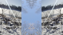 PWP, 2023, composite film still with walker partner Jeni Ross, Canada 