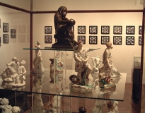 Thinking Path (detail), 2004, mixed media, Plymouth City Museum & Art Gallery