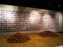 Bullets I & Bullets II, 1999, mixed media, Royal Engineers Museum